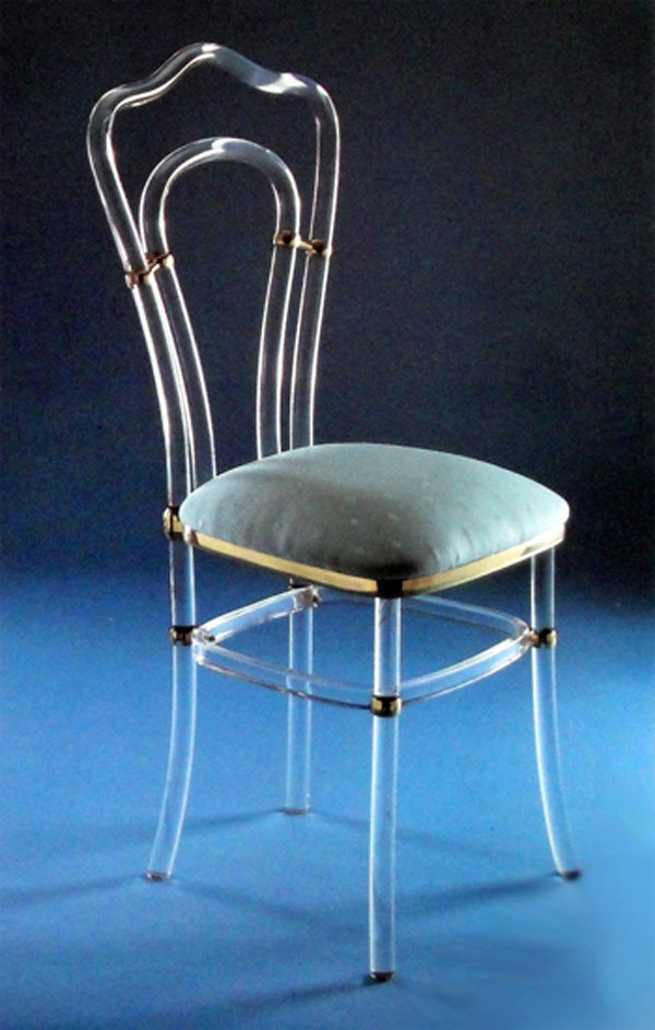 Chair in plexiglas Venezia